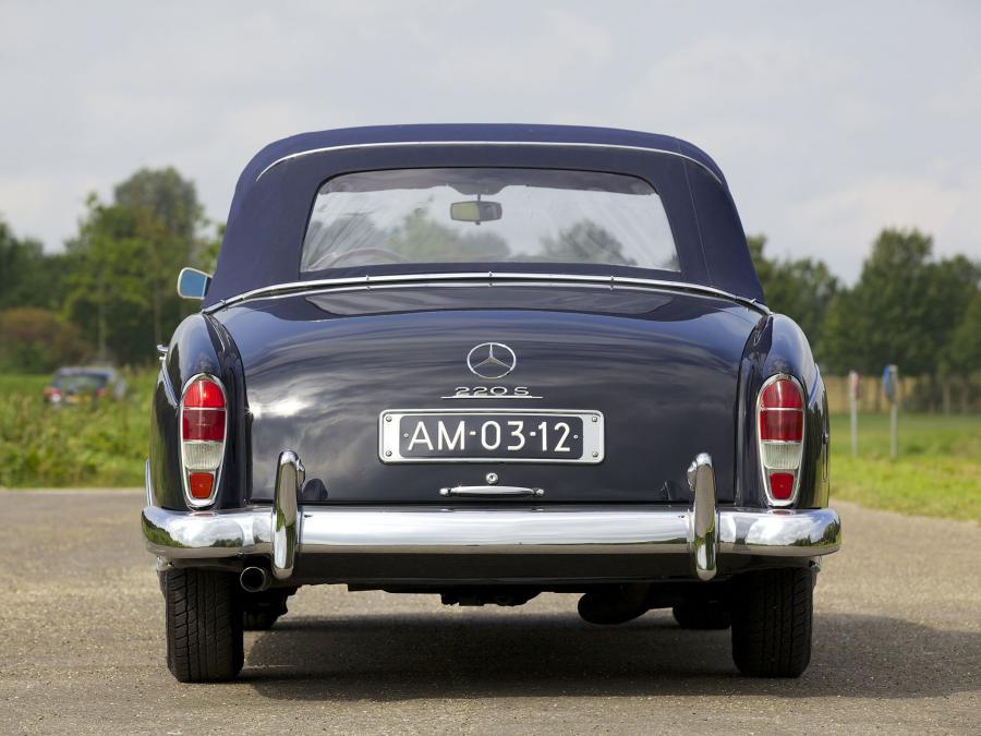  Mercedes-Benz 220 S Cabrio 1956 года  (фото 6 из 28)